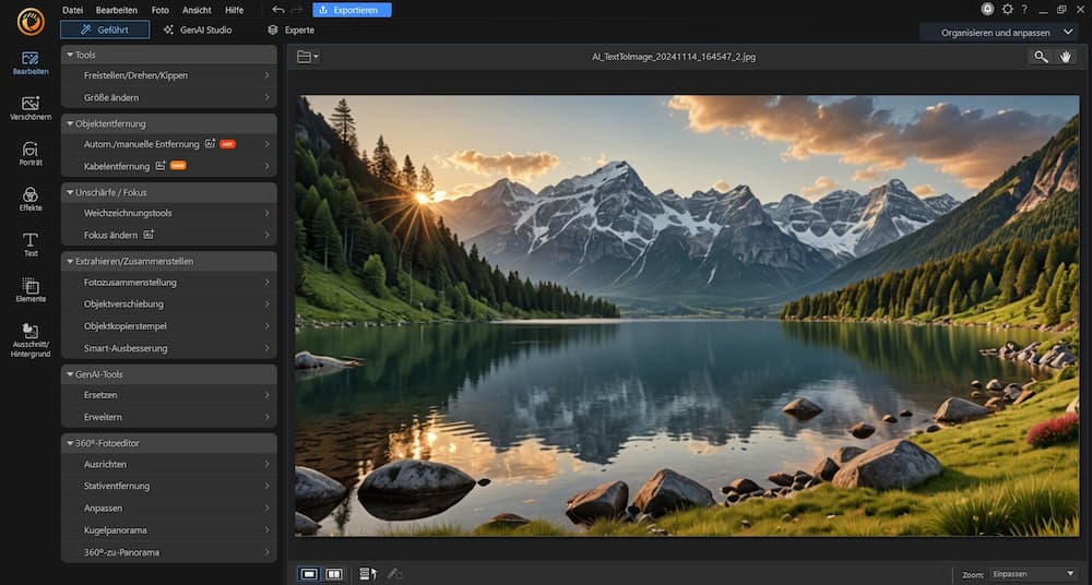 PhotoDirector - Das beste All-in-one Fotobearbeitungsprogramm
